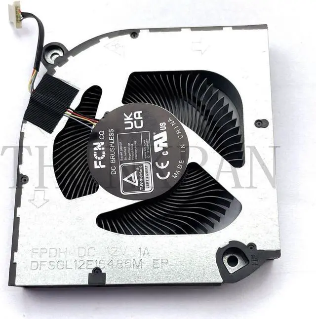 Alt view image 3 of 5 - Gpu and Cpu cooling fan for Acer PH315-55 PH317-55 PH317-56 AN515-58 AN517-55