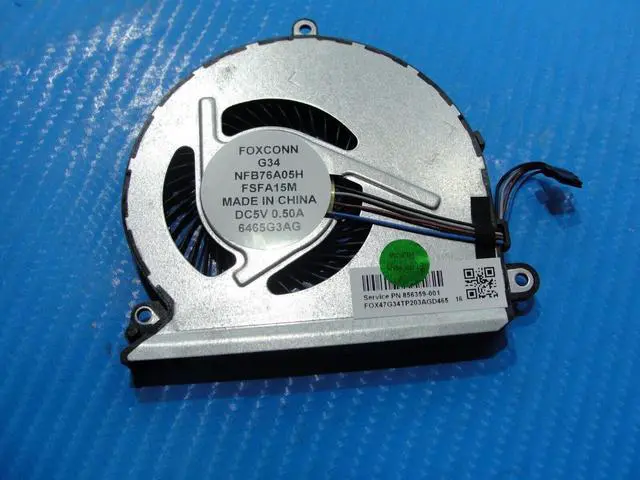 Alt view image 2 of 4 - Cpu cooling fan for HP Pavilion 15-au123cl 15.6 inches 856359-001