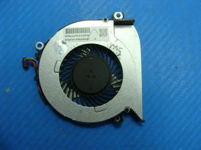 Alt view image 2 of 5 - Cpu cooling fan for HP Pavilion 15-ab267nr 15.6 inches 812109-001 47X11TP00