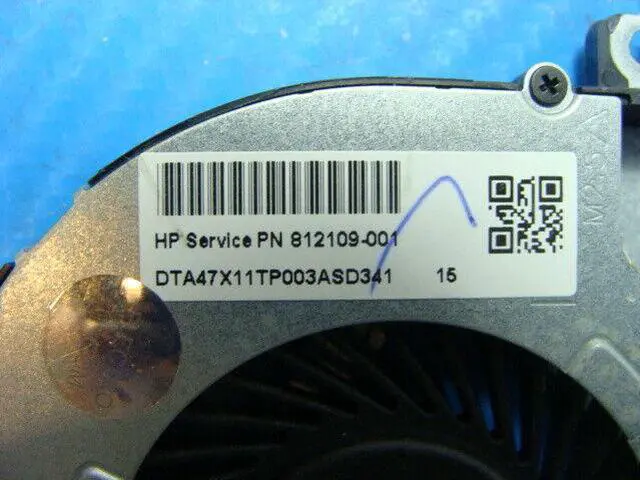 Alt view image 3 of 5 - Cpu cooling fan for HP Pavilion 15-ab267nr 15.6 inches 812109-001 47X11TP00
