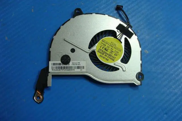 Main image of Cpu cooling fan for HP Notebook 15-f162dx 15.6 inches 736278-001 45U87TP103
