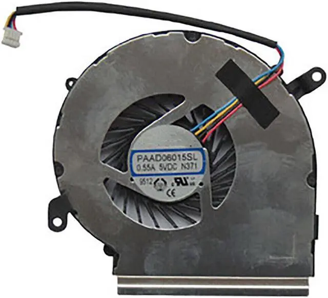 Alt view image 3 of 5 - Gpu and Cpu cooling fan for MSI GP62MVR GL62M GL62VR MS-16JB MS-16J9 4WIRE