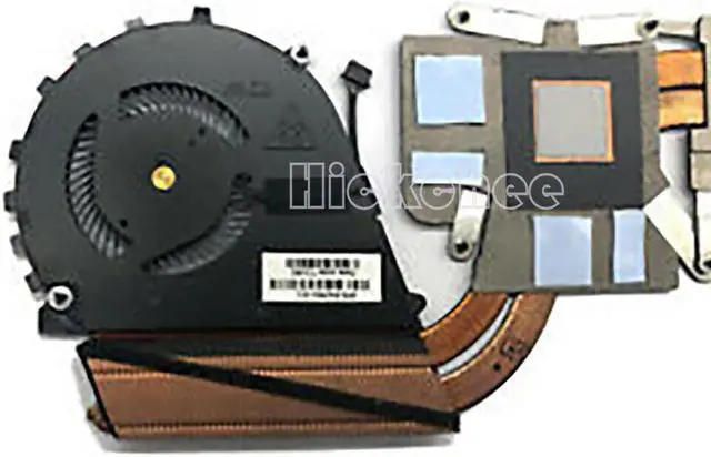 Alt view image 3 of 5 - Gpu and Cpu cooling fan for with Heatsink HP ZBook Studio G3 840960-001 radiation