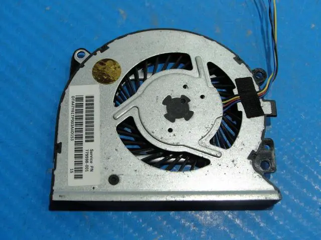 Alt view image 2 of 5 - Cpu cooling fan for HP ENVY x360 15-u111dx 15.6 inches 779598-001
