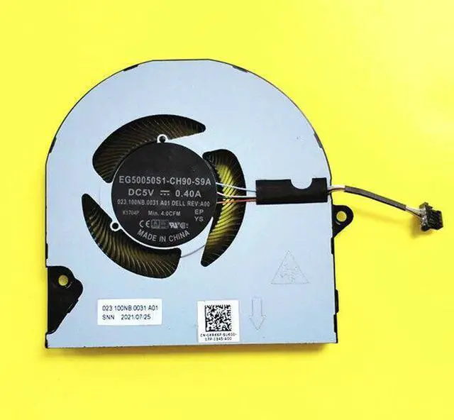 Alt view image 2 of 4 - Cpu cooling fan for Dell Inspiron 5410 5415 5510 5515 7415 0KRK6P