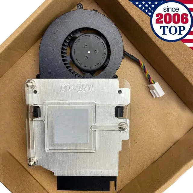 Alt view image 2 of 5 - Cpu cooling fan for with Heatsink Dell Optiplex 3080 5080 7080 MFF 5V 1.1A W77JN