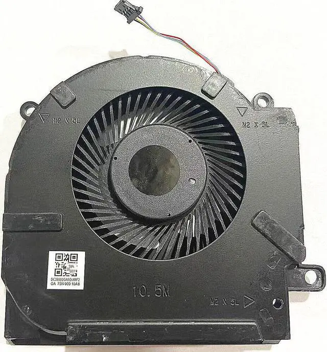 Alt view image 3 of 5 - Gpu and Cpu cooling fan for HP OMEN 15-EK TPN-Q236 DC12V voltage