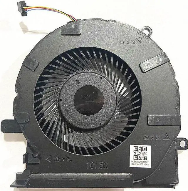 Alt view image 2 of 5 - Gpu and Cpu cooling fan for HP OMEN 15-EK TPN-Q236 DC12V voltage