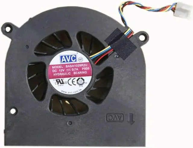 Alt view image 2 of 5 - Cpu cooling fan for HP 1323-00DU0H2 Omni 220 320 420 520 620 AIO 4wire radiator