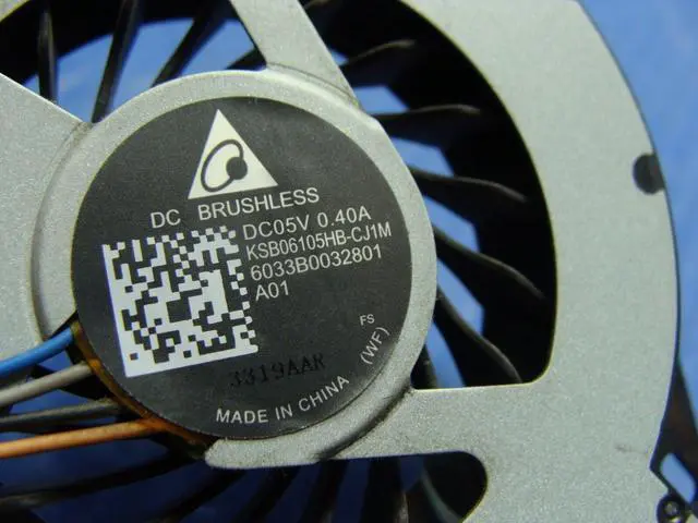 Alt view image 3 of 5 - Cpu cooling fan for HP ENVY TouchSmart 15-j020us 15.6 inches with Heatsink 720539-001