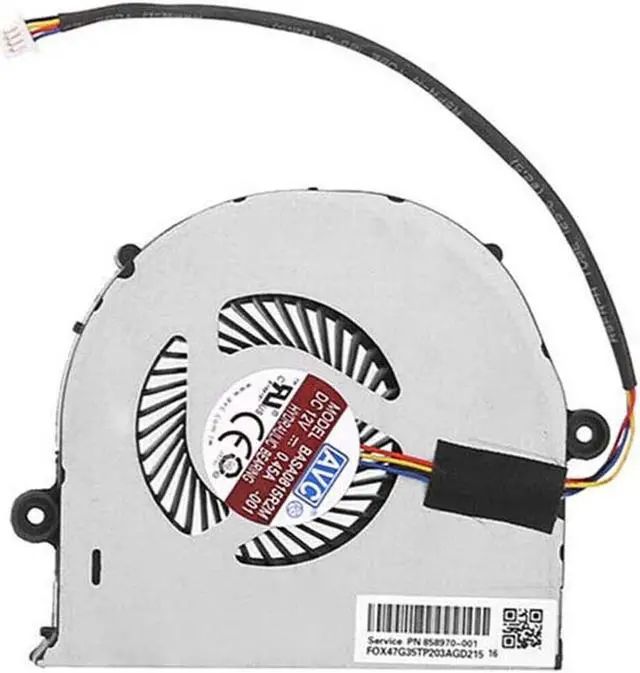 Main image of Cpu cooling fan for Asus FX63V FZ63V GL503VD FX503VD FKA5 FK6P 12V
