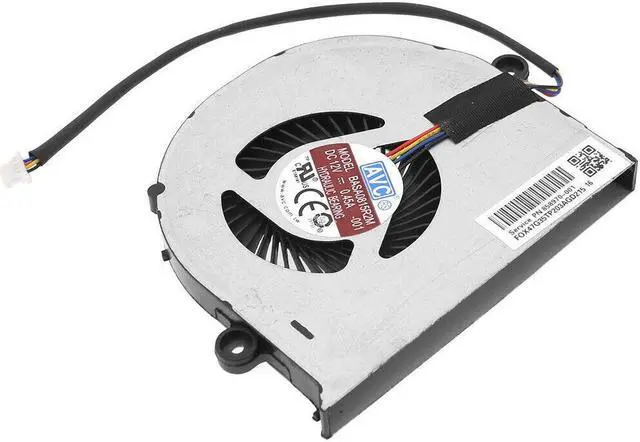 Alt view image 2 of 5 - Cpu cooling fan for Asus FX63V FZ63V GL503VD FX503VD FKA5 FK6P 12V