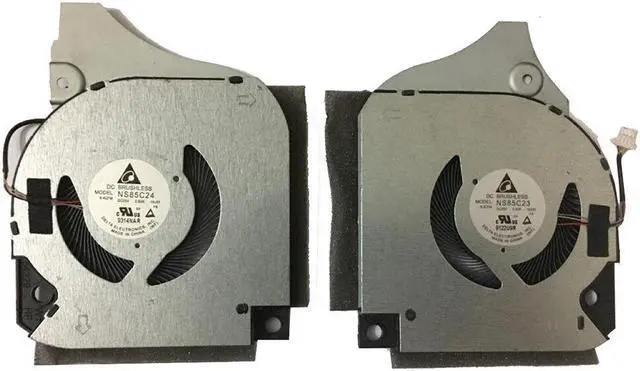 Alt view image 2 of 5 - Gpu and Cpu cooling fan for Dell INSPIRON P82F G5-5590 063NYM 0FK2HP