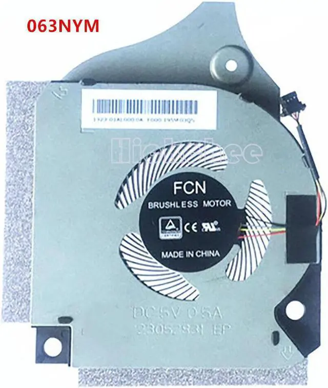 Alt view image 3 of 5 - Gpu and Cpu cooling fan for Dell INSPIRON P82F G5-5590 063NYM 0FK2HP