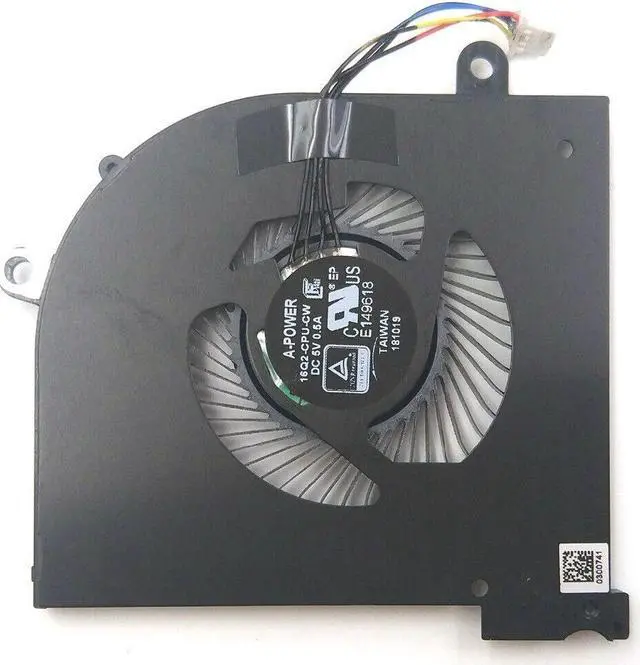 Alt view image 3 of 5 - Gpu and Cpu cooling fan for VGA MSI GS65 GS65V R P65 MS-16Q2 MS-16Q1