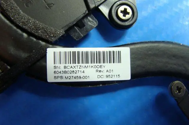Alt view image 3 of 5 - Cpu cooling fan for HP EliteBook 845 G7 14 inches with Heatsink m27459-001