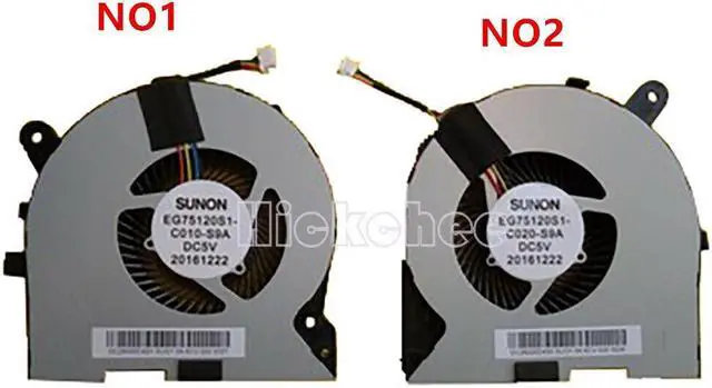 Main image of Gpu and Cpu cooling fan for Lenovo Legion Y720-15IKB 4WIRE DC5V Y720