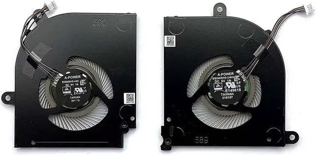 Main image of Gpu and Cpu cooling fan for MSI Stealth 15M MS-1562 MS-1563 BS5405HS-U4W U4X