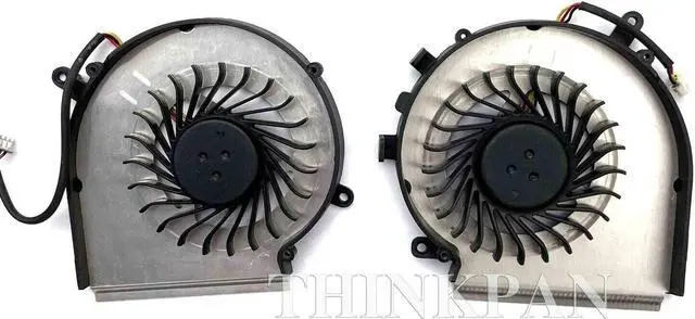 Alt view image 2 of 5 - Gpu and Cpu cooling fan for MSI GE62 GL62 GE72 GL72 GP62 GP72 Pair s 3Pin