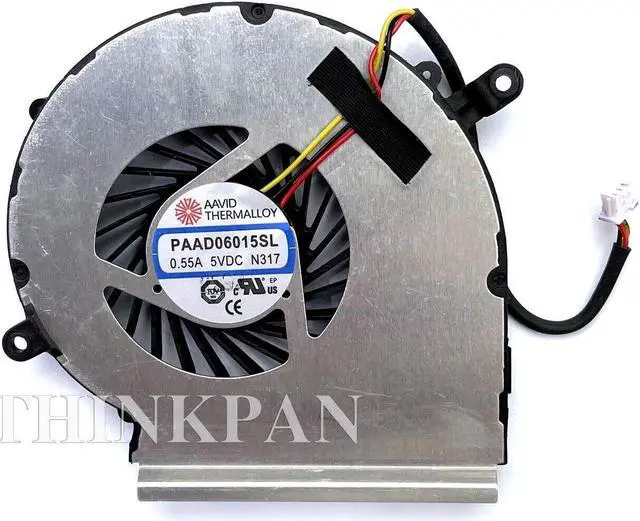 Alt view image 3 of 5 - Gpu and Cpu cooling fan for MSI GE62 GL62 GE72 GL72 GP62 GP72 Pair s 3Pin