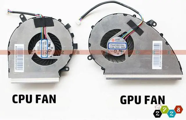 Main image of Gpu and Cpu cooling fan for 4-Pin MSI GE72VR GP72VR GL72VR MS-179B MS-1799