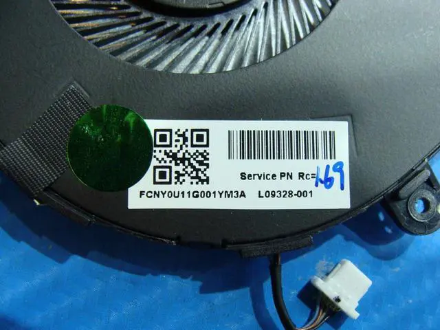 Alt view image 3 of 5 - Cpu cooling fan for HP EliteBook 1040 G4 14 inches with Heatsink L09328-001