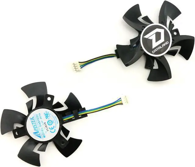 Alt view image 2 of 5 - Cpu cooling fan for Power Board R9 380 285 2G/4G GA81O2U