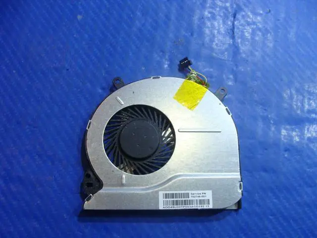 Alt view image 2 of 5 - Cpu cooling fan for HP Chromebook 14-c050nr 14 inches 702746-001