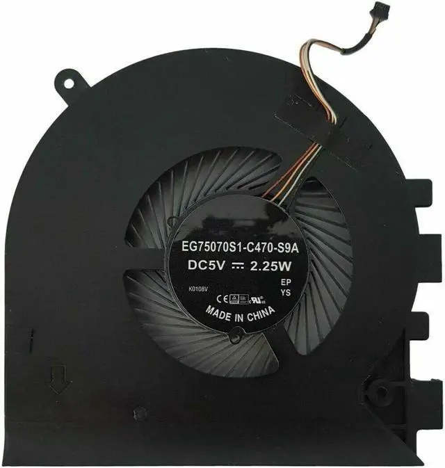Alt view image 2 of 5 - Cpu cooling fan for RZ09-0287 Blade Pro Spirit Blade 17 Professional Edition