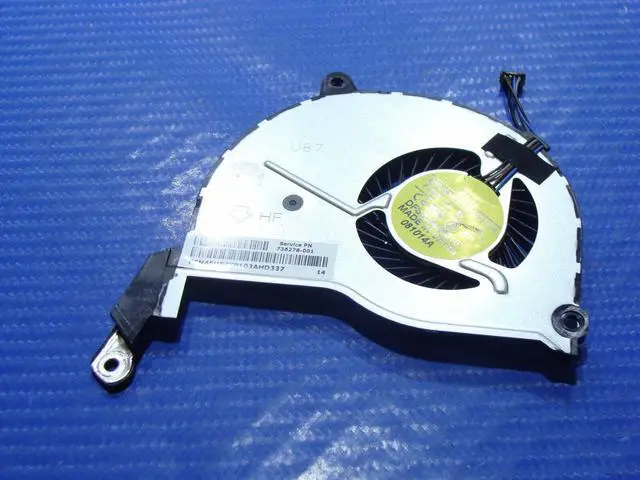 Alt view image 2 of 5 - Cpu cooling fan for HP 15-f039wm 15.6 inches 736278-001