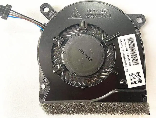 Alt view image 2 of 4 - Cpu cooling fan for Radiator HP 14-CE TPN-Q207 L26367-001