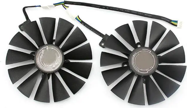 Alt view image 2 of 5 - Cooling fan  for Graphics Card Connecting Cable ASUS DUAL-RX580-8G