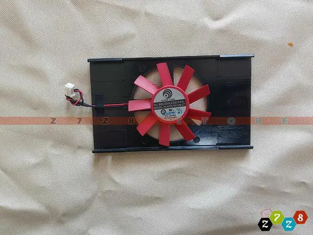 Alt view image 2 of 5 - Cooling fan  for PLA05010S12M-2 AMD FirePro Graphics V3900 Video Card 2Pin