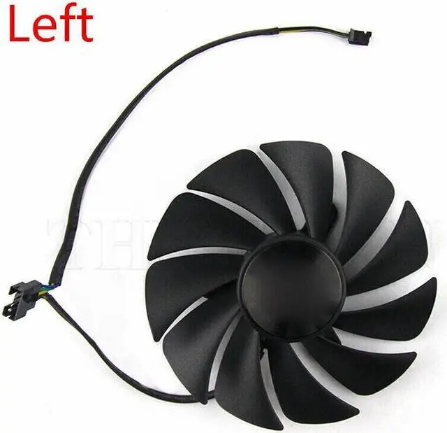 Alt view image 3 of 5 - Cooling fan  for Left Right RTX3070 8GB Twin Edge Graphics Card