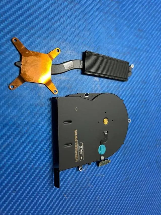 Alt view image 2 of 5 - Cpu cooling fan for Pro A1502 MF839LL/A MF840LL/A 2015 13 inches with Heatsink 076-00071