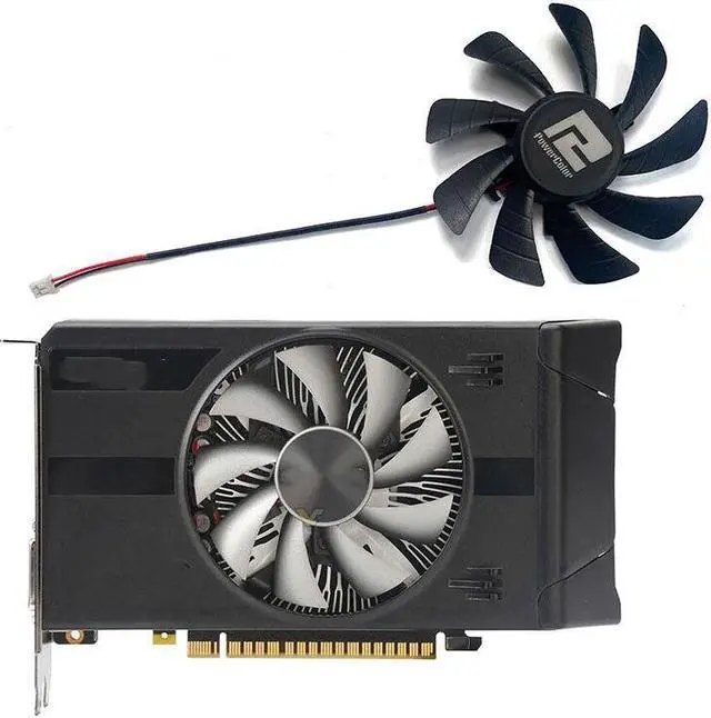 Alt view image 2 of 5 - Cooling fan  for Graphics Card ONDA Gece GTX1050ti 4GD5 ITX