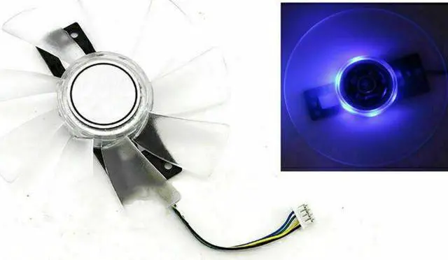 Alt view image 3 of 5 - Cooling fan  for Graphics Card sSapphire R9 380X/R9 380 4G