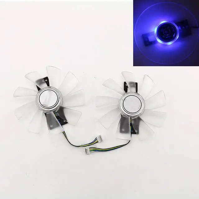 Alt view image 2 of 5 - Cooling fan  for Graphics Card sSapphire R9 380X/R9 380 4G