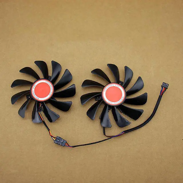 Alt view image 2 of 5 - Cooling fan  for XFX RX580 RX584 Graphics Card s 95MM Durable