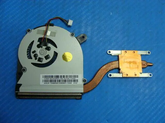 Alt view image 2 of 5 - Cpu cooling fan for Asus VivoBook S500CA-HI31204M 15.6 inches with Heatsink 13NB0051AM060-1
