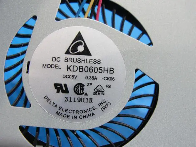 Alt view image 3 of 5 - Cpu cooling fan for Asus VivoBook S300C 13.3 inches with Heatsink 13NB00Z1AM0601-1