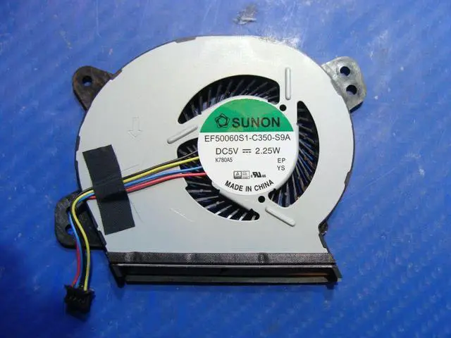Alt view image 3 of 5 - Cpu cooling fan for Asus VivoBook E402NA-DB01-BL 15.6 inches 13NL0032P12011