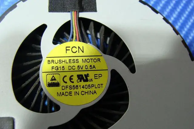 Alt view image 2 of 5 - Cpu cooling fan for Asus ROG G751JM-BHI7T25 17.3 inches DFS561405PL0T