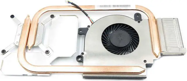 Alt view image 2 of 5 - Cpu cooling fan for MSI Thin GF75 Thin 10UC with Heatsink