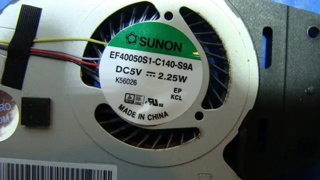 Alt view image 3 of 5 - Cpu cooling fan for Asus Notebook UX303LB-DS74T 13.3 inches 13NB04R1P08011