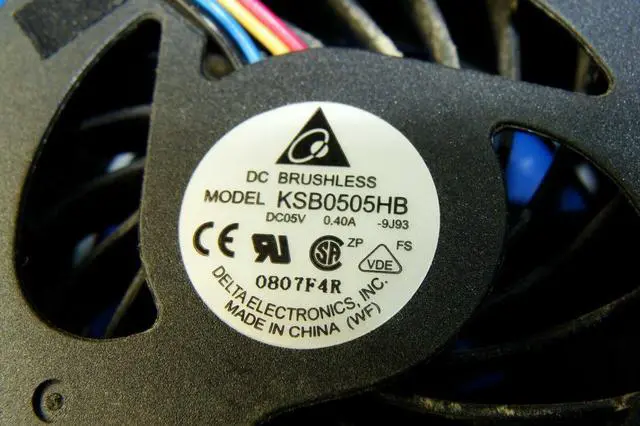 Alt view image 3 of 5 - Cpu cooling fan for Asus K42JC-VX167 14 inches with Heatsink 13GN091AM030-1