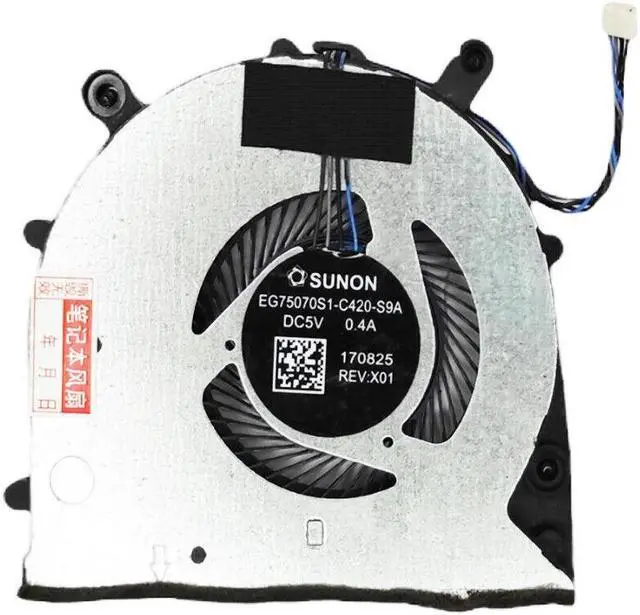 Alt view image 2 of 4 - Cpu cooling fan for HP PROBOOK 650 G4 EG75070S