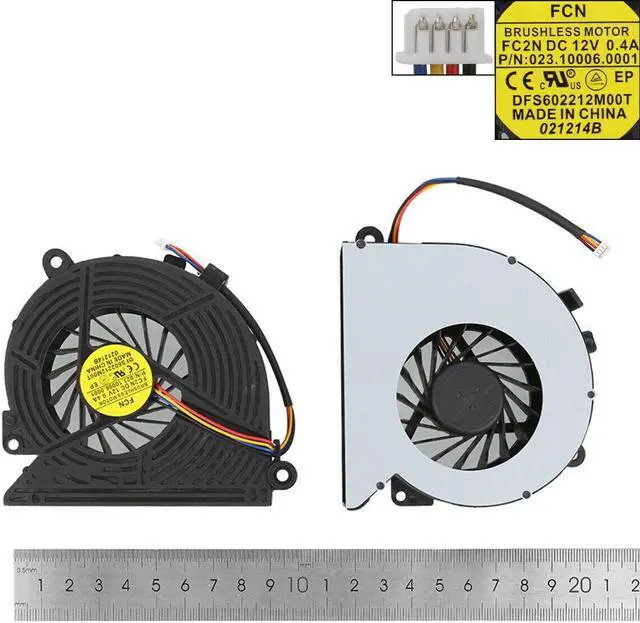 Alt view image 3 of 5 - Cpu cooling fan for HP 18 18-1200 18-1200C