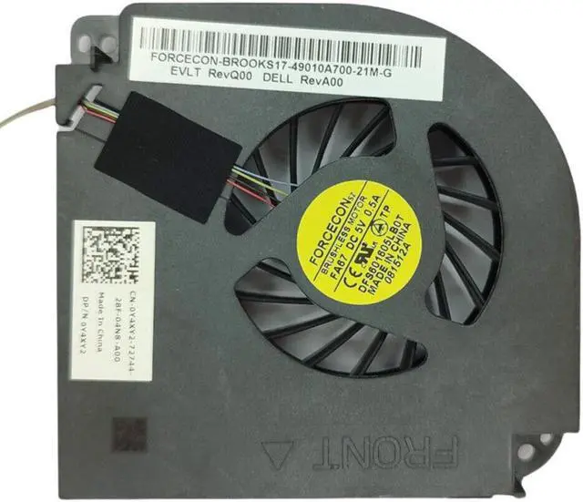 Main image of Cpu cooling fan for Dell Precision M6400 M6500
