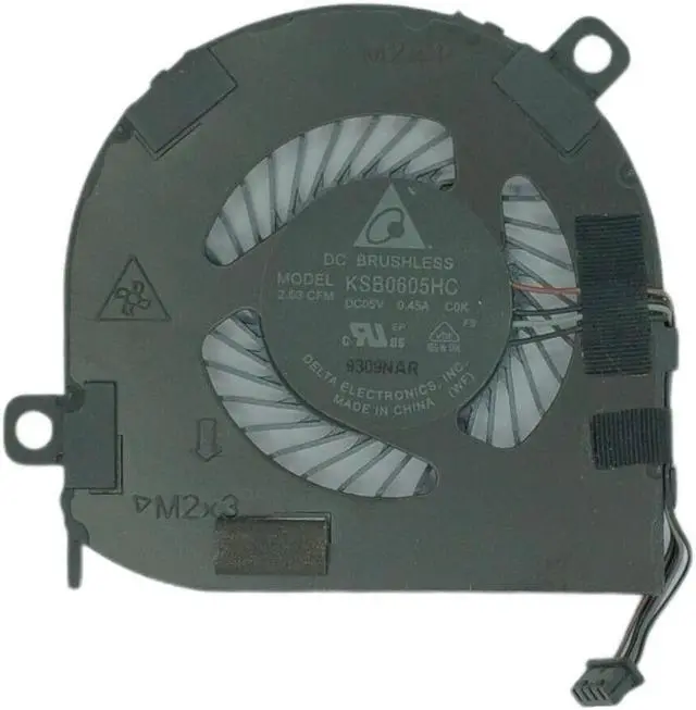 Alt view image 2 of 5 - Cpu cooling fan for Dell Latitude E7280 7280 7